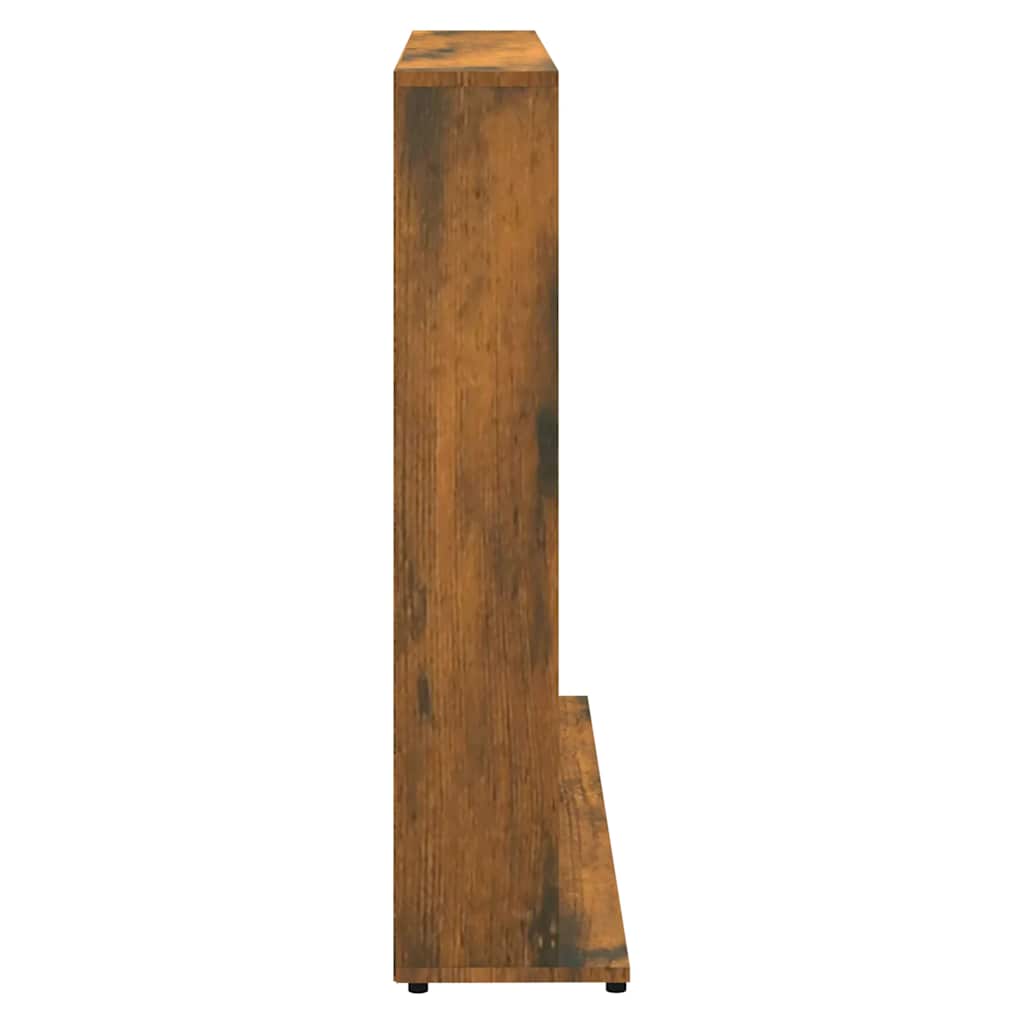 Armário p/ cd 100x23x89,5 cm derivados madeira carvalho fumado