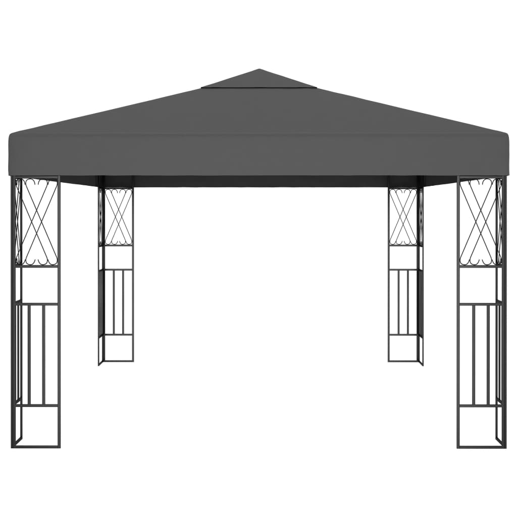 Gazebo 3x4 m tecido antracite