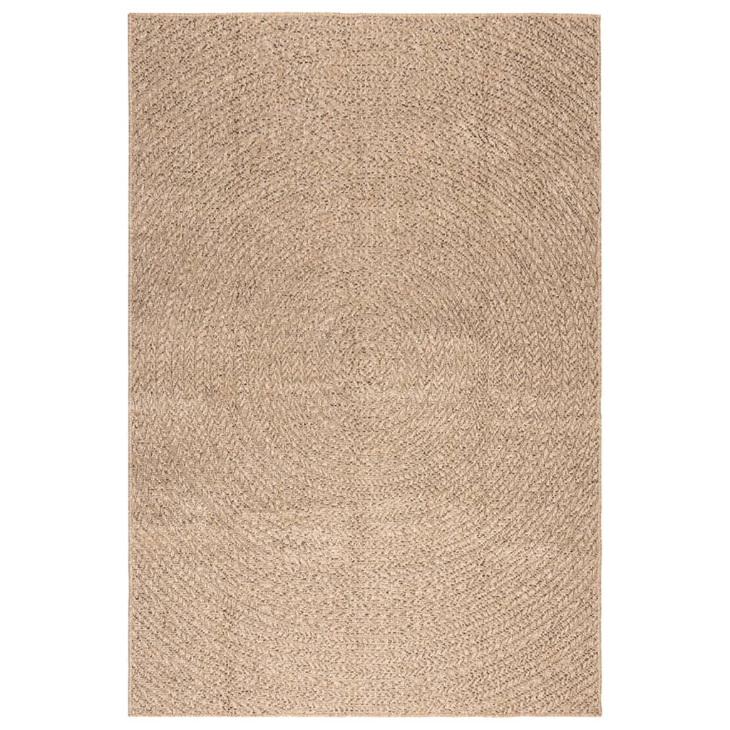 Tapete zizur 140x200 cm aspeto de juta interior e exterior