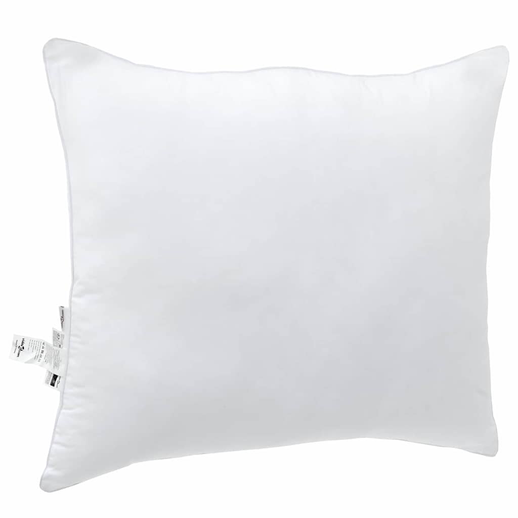 Almofada 2 unid. 80 x 80 x 40 cm algodão e poliéster branco