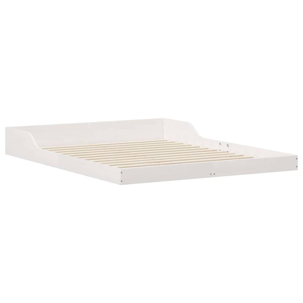 Estrutura da cama branco 160 x 220 cm