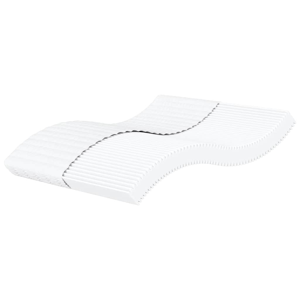 Colchão de espuma 200x210 cm dureza h2 h3 branco