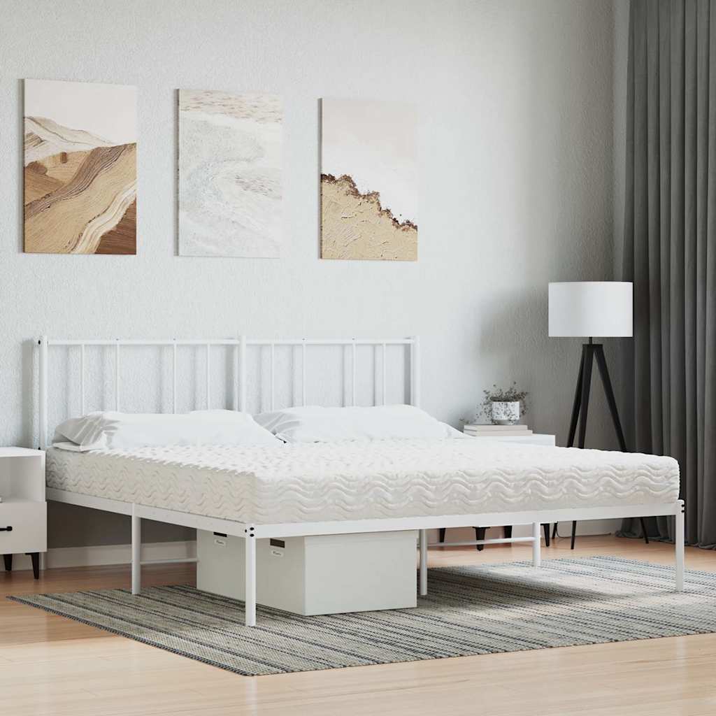 Colchão de espuma 200x210 cm dureza h2 h3 branco