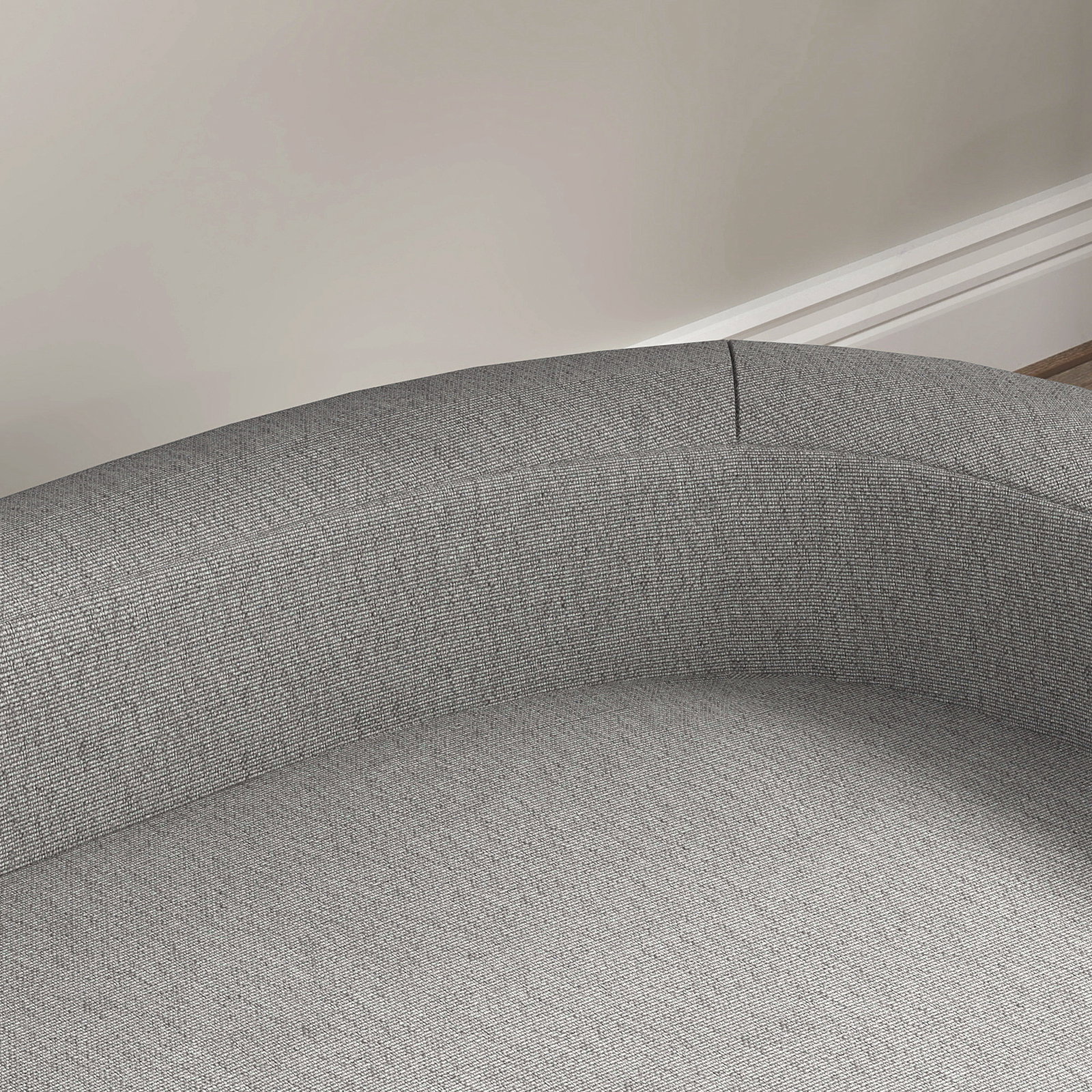 Sofá para cães cama elevada para cães estofada com almofada lavável e pés de madeira de pinho 98x67x25 cm cinza