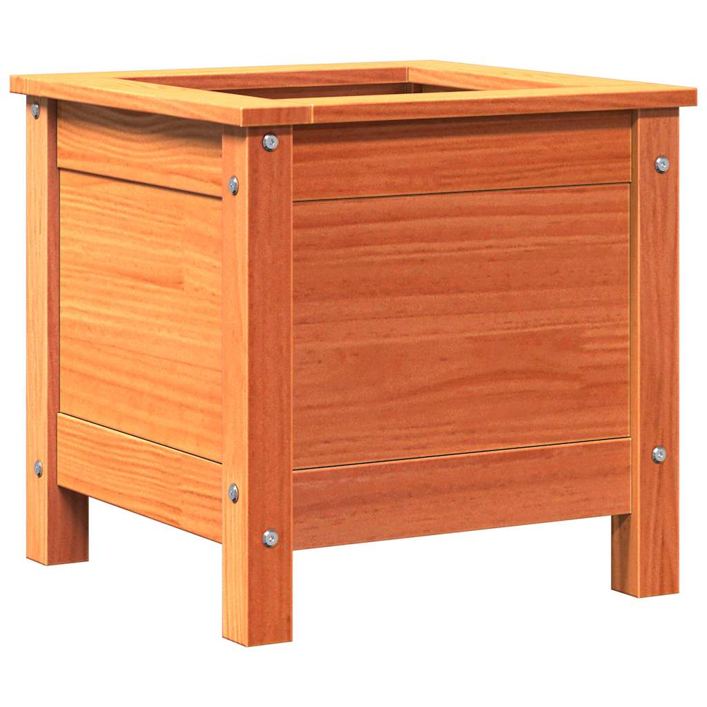 Vaso de jardim marrom cera 40 x 40 x 39 cm