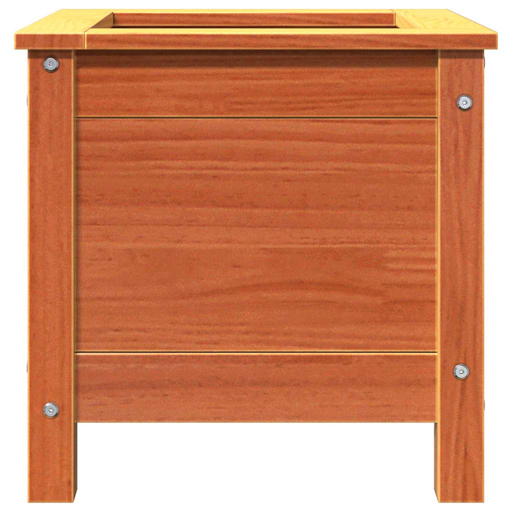 Vaso de jardim marrom cera 40 x 40 x 39 cm