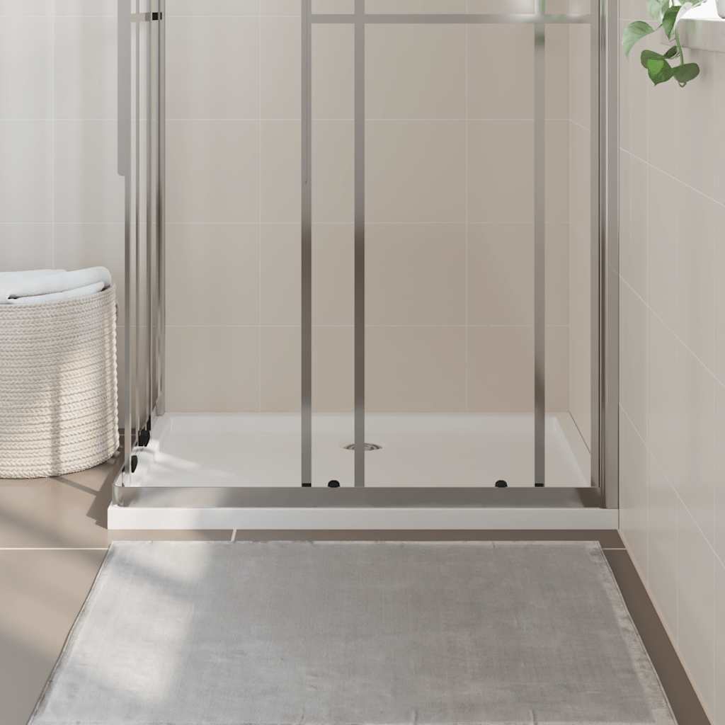 Base de chuveiro retangular 70x100 cm ABS branco