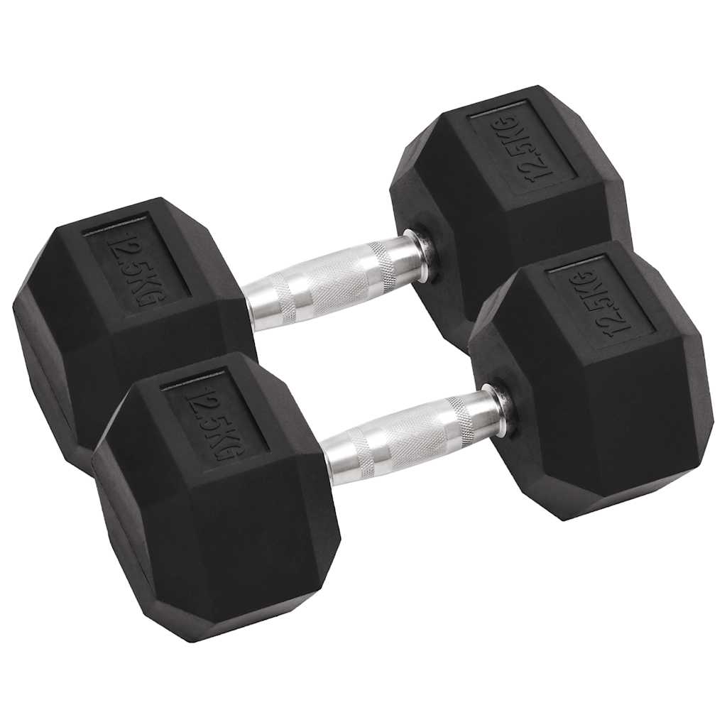 Halteres 2 pcs 12,5 kg total ferro fundido