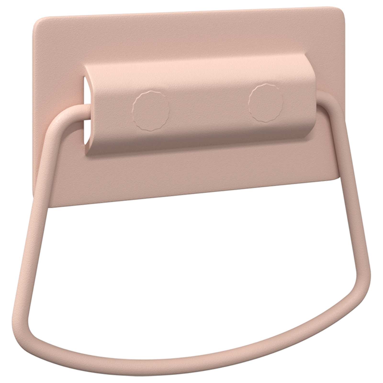 Maçanetas de armário rosa 85 x 45 mm metal