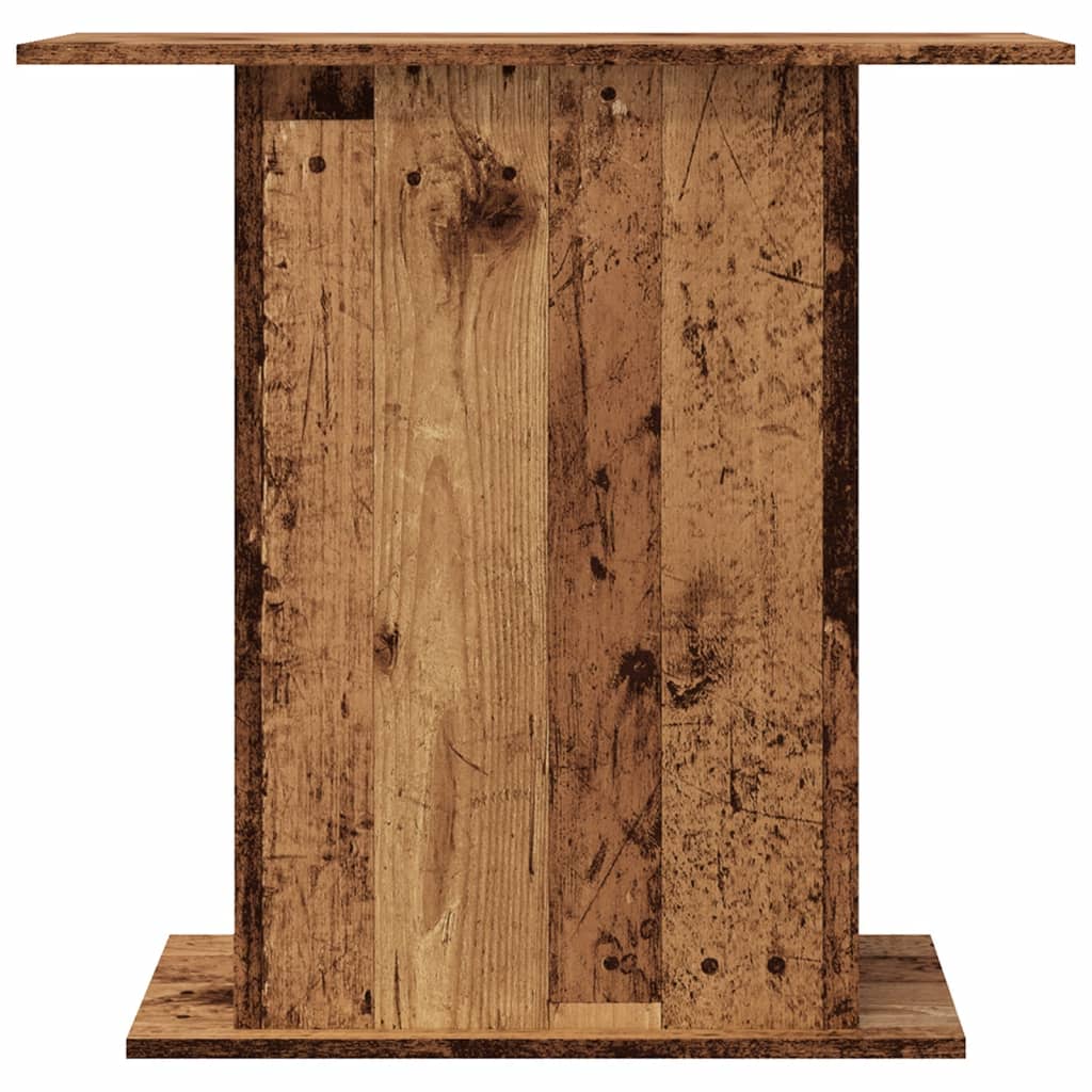 Suporte para aquário madeira antiga 36x75x72,5 cm madeira projetada