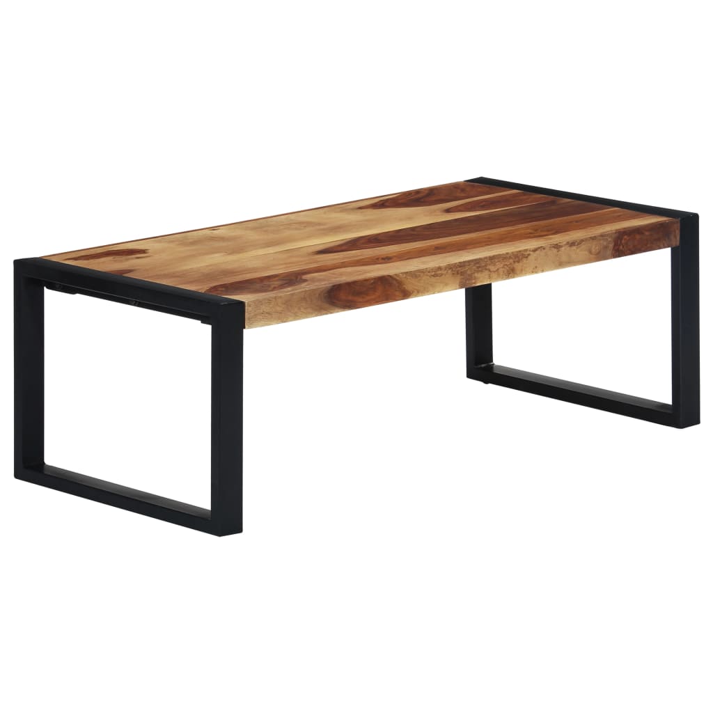 Mesa de centro 110x60x40 cm madeira de acácia maciça