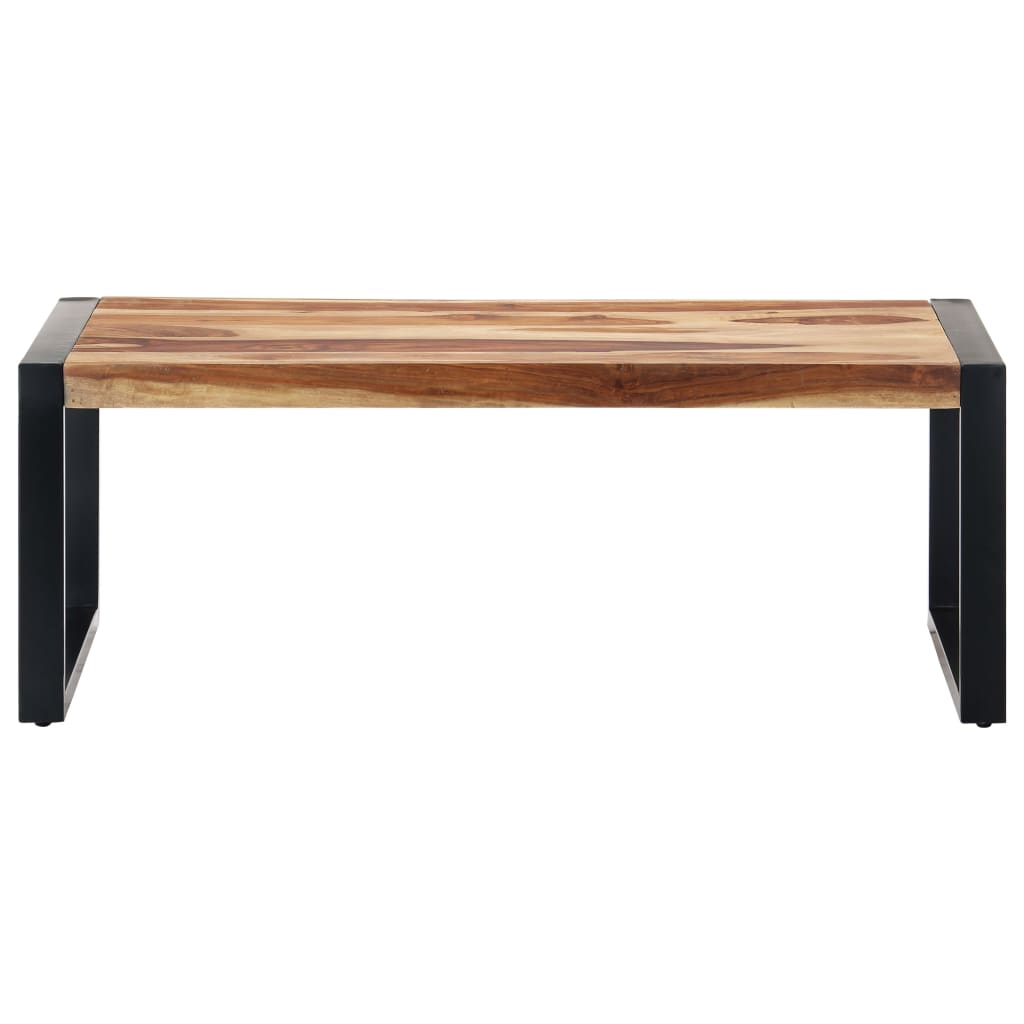 Mesa de centro 110x60x40 cm madeira de acácia maciça