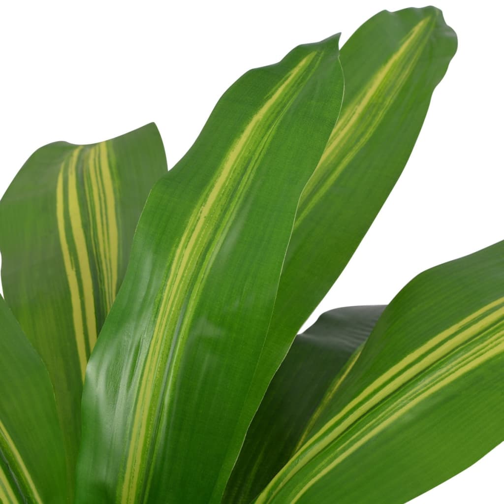 Planta dracena artificial com vaso 90 cm verde