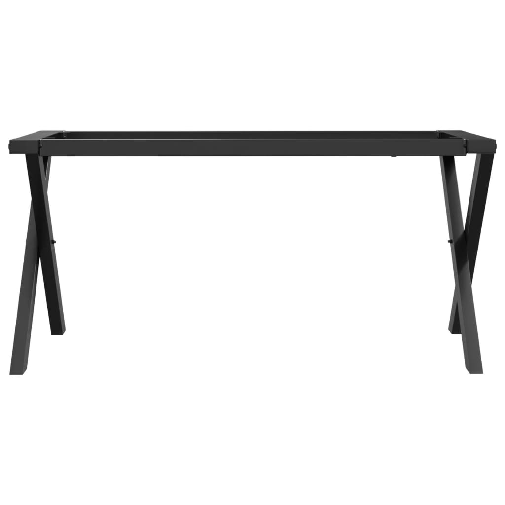 Pernas para mesa de centro estrutura em x aço