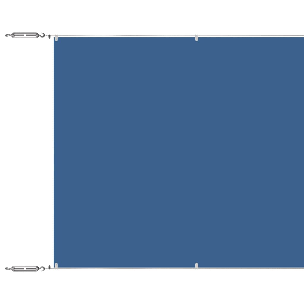 Toldo vertical 100x1200 cm tecido oxford azul