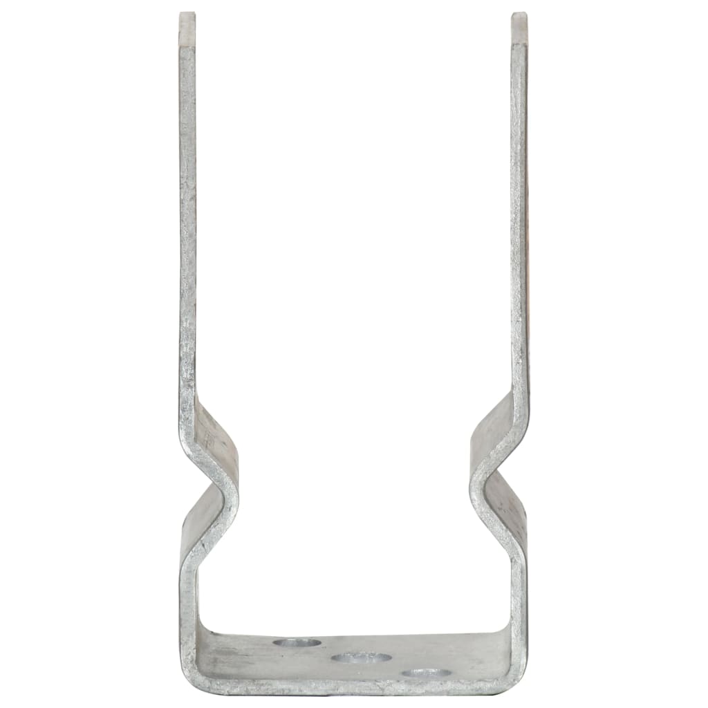 Âncoras de vedação 12 pcs 7x6x15 cm aço galvanizado prateado