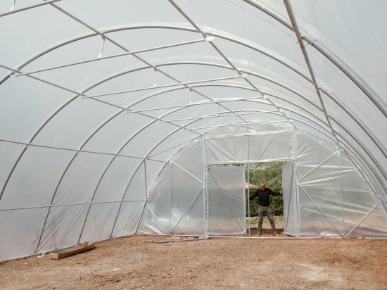 Estufa Modelo PRO 8 x 12 m – 96 m²